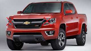 Four Chevy Colorados Plowed Into Each Other En Route To A Launch Party